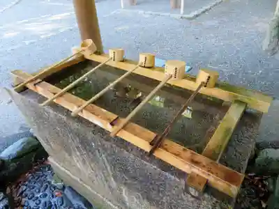 月夜見宮（豊受大神宮別宮）の手水舎