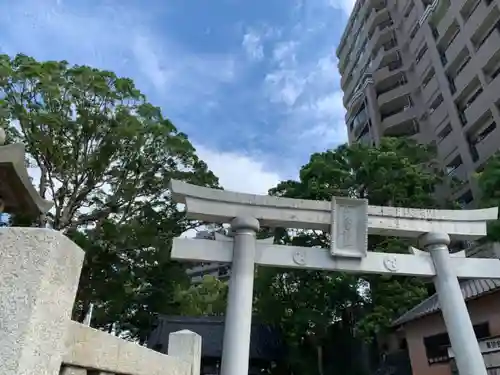 菅生神社の鳥居