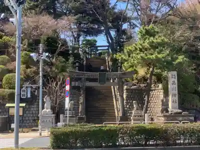 品川神社の鳥居