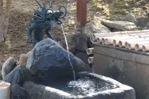 大鏑神社の手水