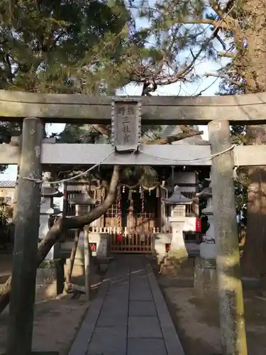 熊野神社の鳥居