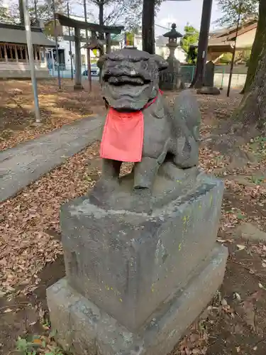 第六天神社の狛犬