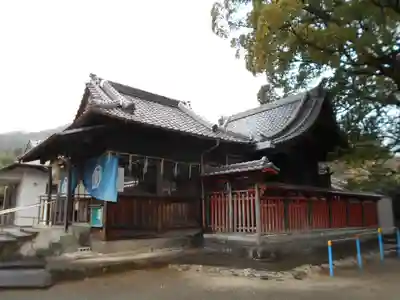 高橋西神社の本殿・本堂