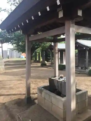 白山神社の手水舎
