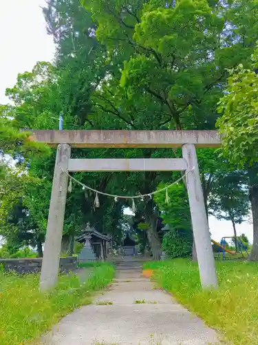 神明社（横野）の鳥居