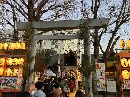 波除神社（波除稲荷神社）の鳥居