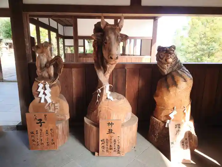 伊太祁曽神社の像