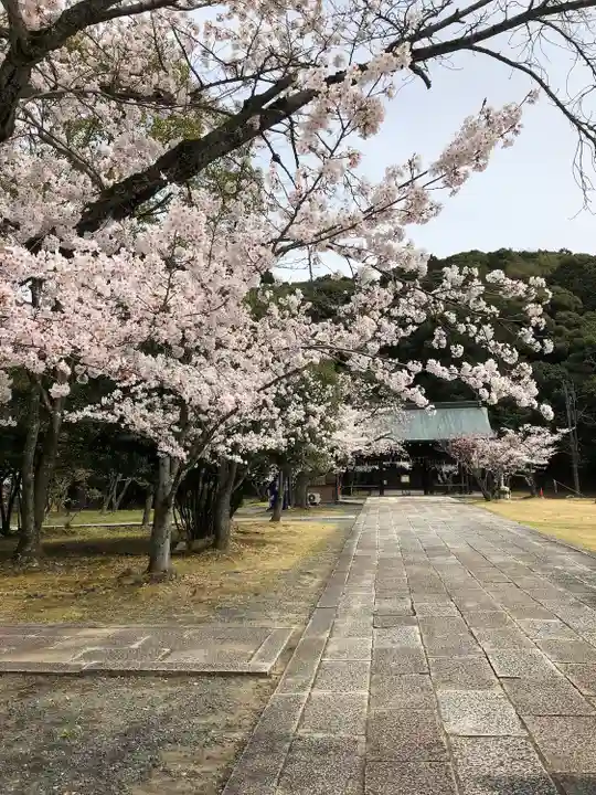 豊国廟(豊国神社飛地境内)の自然