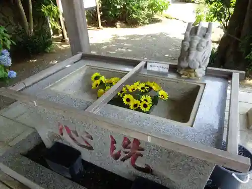 比々多神社の手水舎