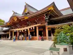 寒川神社の本殿