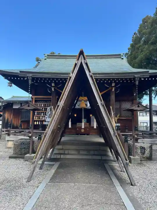 奥田神社の本殿・本堂