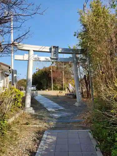 明石神社の鳥居