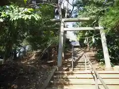 神明社の鳥居