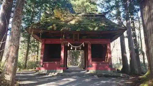 戸隠神社奥社の山門・神門
