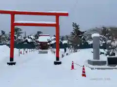 静狩稲荷神社の鳥居