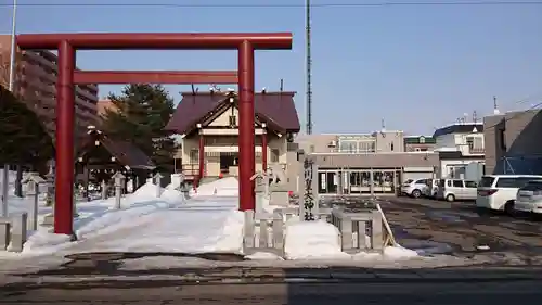 新川皇大神社の鳥居