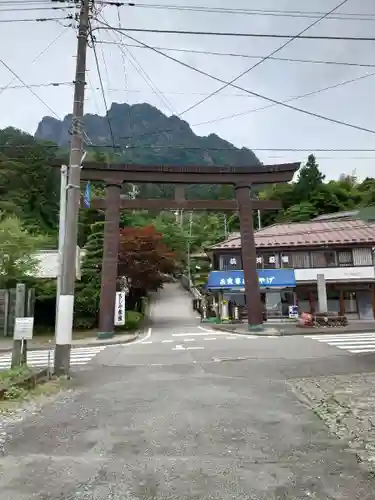 妙義神社の鳥居