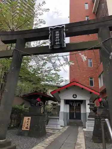 坂稲荷神社の鳥居