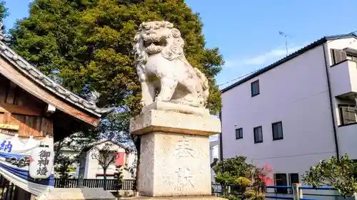 池鯉鮒社の狛犬