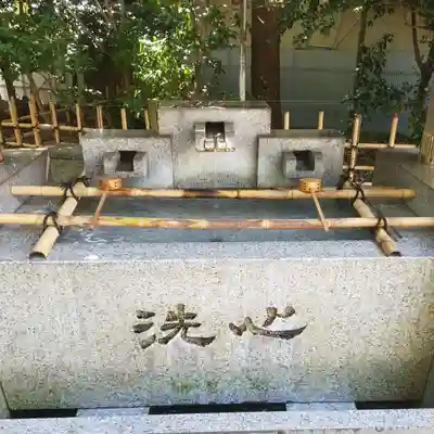 王子神社の手水舎