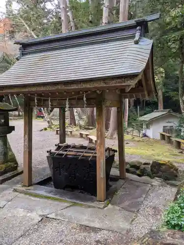 八幡神社（武芸八幡宮）の手水