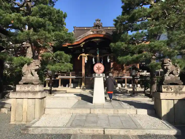 大将軍八神社の狛犬