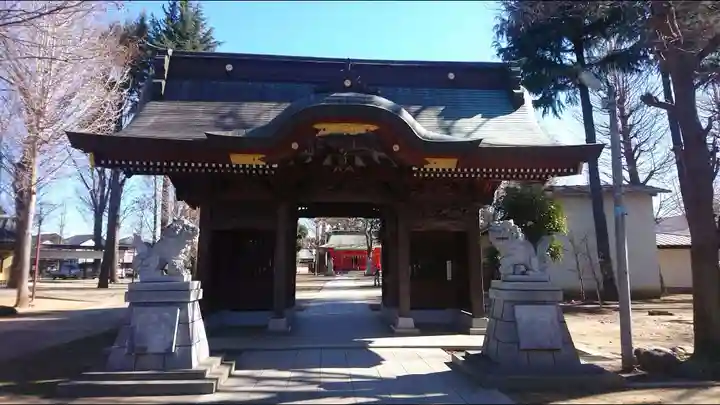 小野神社の山門・神門