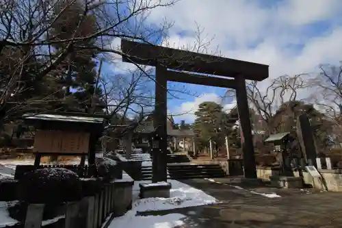 開成山大神宮の鳥居