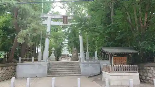 荻窪八幡神社の鳥居