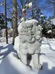 旭川神社の狛犬