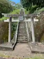 三毳神社(奥宮)の鳥居
