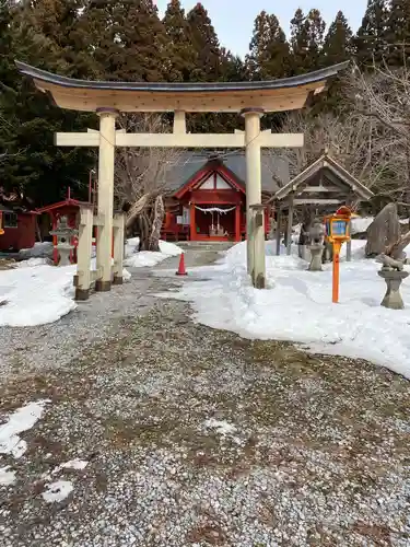 矢不来天満宮の鳥居