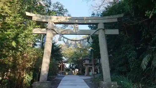 遠見岬神社の鳥居