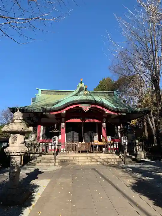 市谷亀岡八幡宮の本殿・本堂