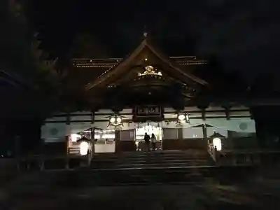 尾山神社の本殿・本堂