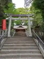 五所神社の鳥居