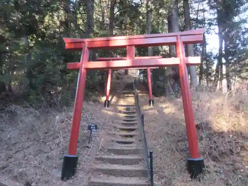 河口浅間神社の鳥居