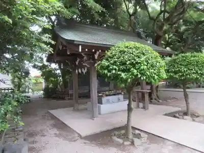 前鳥神社の手水舎