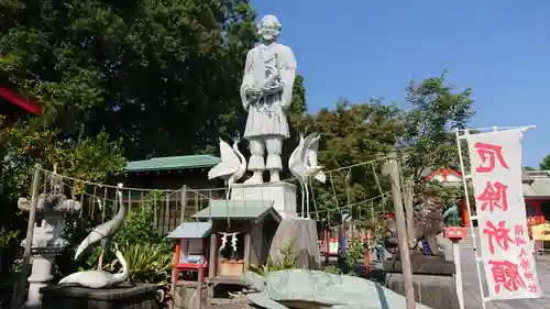 箱崎八幡神社の像