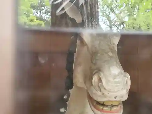 玉敷神社の狛犬