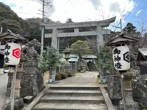 大穴持伊那西波岐神社（出雲大社摂社）の鳥居