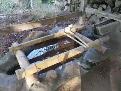 穴師坐兵主神社の手水舎