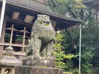 草薙神社の狛犬