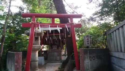 登渡神社の鳥居