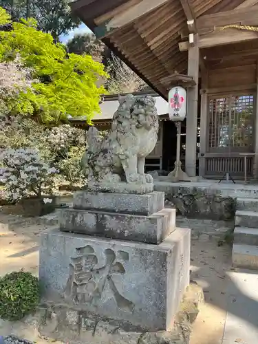 宝満宮竈門神社の狛犬