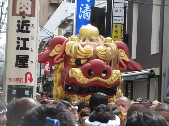 波除神社(波除稲荷神社)のお祭り