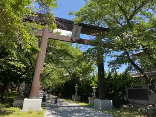 冨士御室浅間神社の鳥居