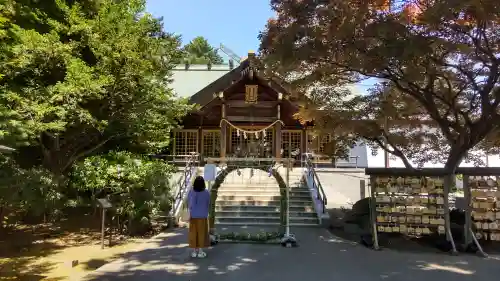 厚別神社の本殿