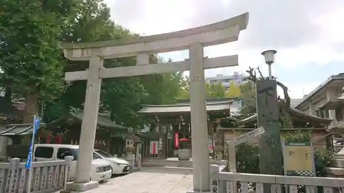 下谷神社の鳥居