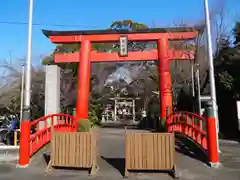 米之宮浅間神社の鳥居